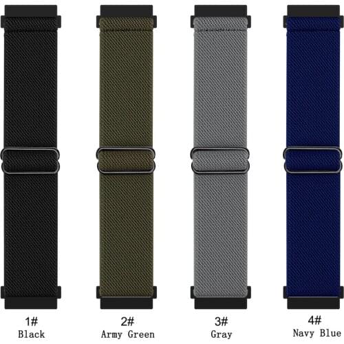 For Xiaomi Watch Color MI Smart Watch Color Strap 22mm Replacement Watchbands For Huami Amazfit Pace GTR 2 2E Silicone Bracelet