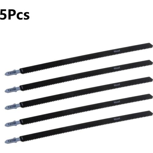 5Pcs 250mm Reciprocating Saw Blades HCS Saber Saws Jig Saw Blade For Sheet Panels Hard Wood Metal Cutting