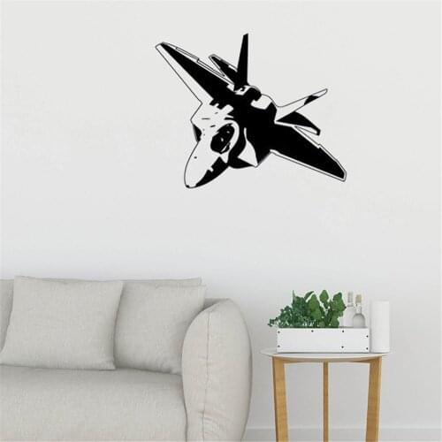 Aeroplane wall sticker, for Kids Room Decor Removable Accessories Wallpaper Home l Stickers WE125