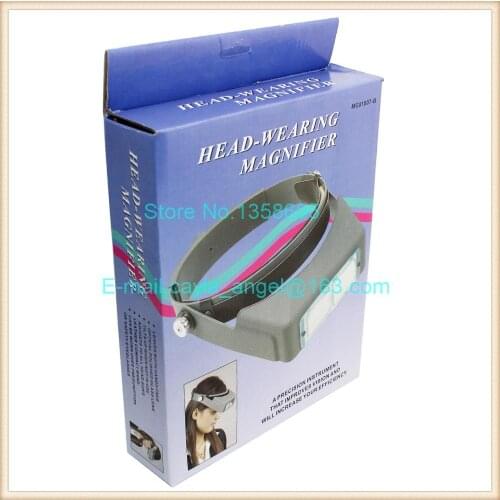 3.5X Optivisor Head Watch Repair Glasses Magnifying Eye Loupe