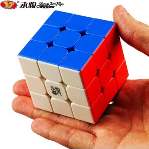 YongJun YuLong 3x3 2M Magnet Magic Cube Yulong 3x3x3 2M Professional Speed Toy For Adults Educational Games Kids Smooth Puzzle