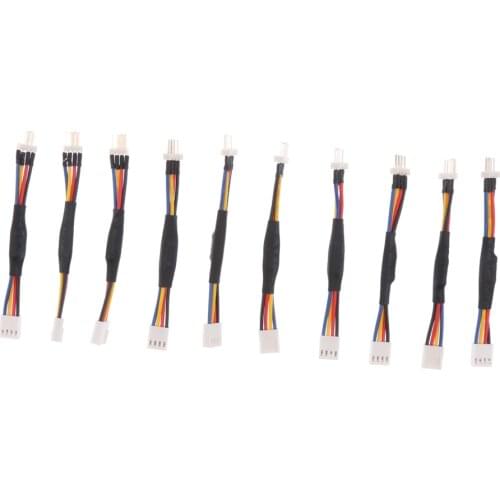 10x 4pin to 4pin 40%-50% Noise Speed Reduction PC Cooling Fan Resistor Cable
