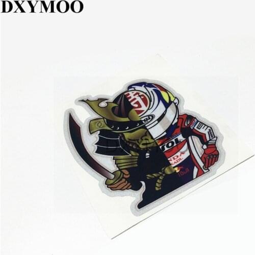 5PCS Motorcycle Helmet Car Sticker Decal Vinyl Reflective 3M for PEDROSA DANI 26 Knight Warrior