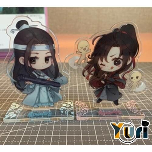 Limit The Untamed Wei wuxian Lan wangji acrylic stand toy display Double-sided printing decorations MDZS Gift cosplay lovely C