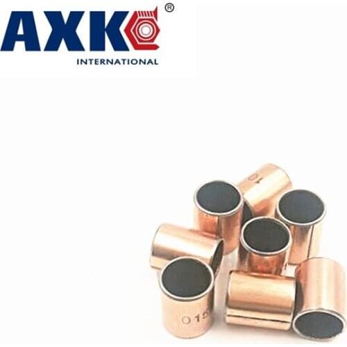 Axk 50pcs Sf-1 0507 5x7x7 Self Lubricating Composite Bearing Bushing Sleeve