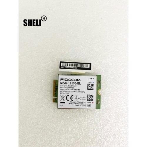 Wireless Module for lenovo Fibocom L850-GL FRU 01AX792 M.2 WWAN Card For ThinkPad X1 Carbon Gen6 X280 T580 T480s X1 Yoga 3rd 4th