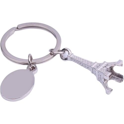 Piglet/Eiffel Tower/Shoes Football Keychain Creative Metal Decoration Portable Keychain Pendant Ornament Christmas Gift Unisex