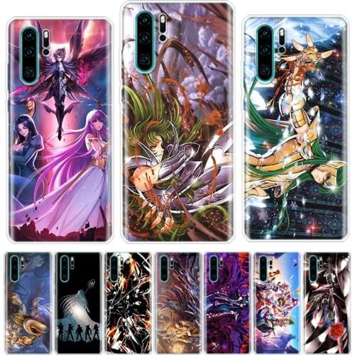 Saint Seiya Phone Case For Huawei Honor Y5 Y6 Y7 Y9 Y9 9 10 20 Lite Pro 7A 7X 8S 8X 8A 9X 1020i 2019 Cover Shell Coque