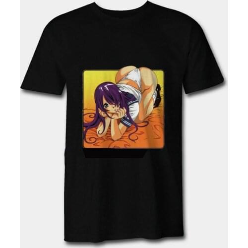 Hook Ups Skateboard School Girl Mika Design Black T Shirt Unisex Usa Size Em1 Trendy Streetwear Tee Shirt