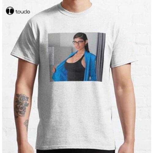 Mia Khalifa Black Top Classic T-Shirt Tee Shirt