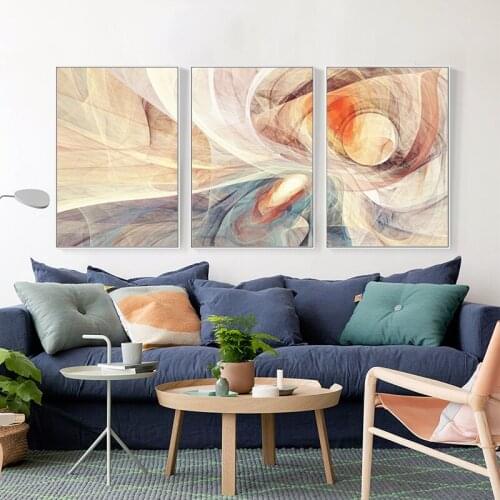 EECAMAIL Abstract Modern Triptych Mural Painting DIY 5d diamond art painting No Frame Full diamond embroidery Cross stitch kits