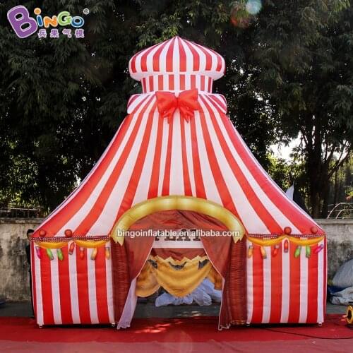 Exquisite 5x5 Meters Inflatable Circus Tunnel For Stage Backdrop Decoration - BG-T0267