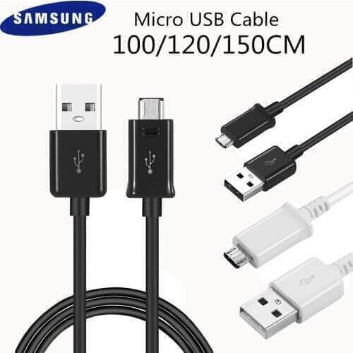 Original Samsung Micro USB Cable 100/200CM 2A Fast Charge Data Line For Galaxy S6 S7 Edge Note 4 5 J3 J4 J6 J5 A3 A5 A7 2015 A10