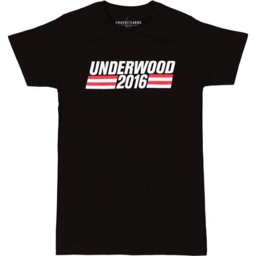 Isaac Morris House Of Cards Underwood 2016 Adult Mens T-Shirt Classical Trend Tshirt