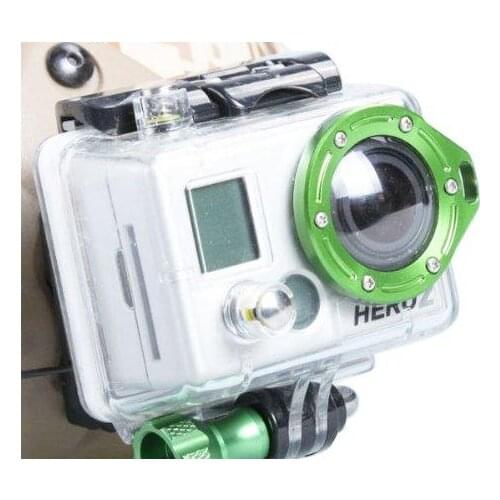 Kuulee JMT Aluminum Lanyard Ring Len Mount for Go Pro Hd Hero2 Hero 2 Professional Lens Reverse Adapter Ring Accessories