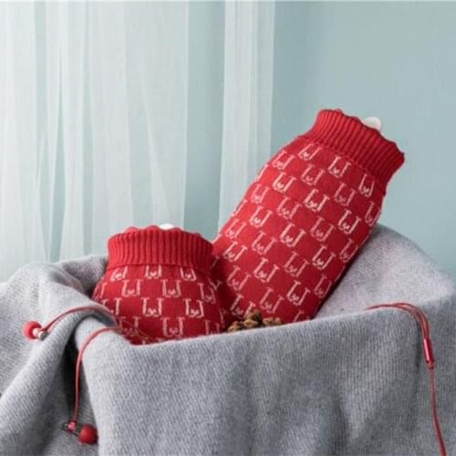 Microwave Heating Hot Water Bottle Warm Belly Treasure Hand Warmer Filled Mini Explosion-proof Portable Hot Water Bags