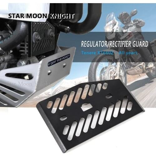 Motorcycle Regulator Rectifier Guard Protector Cover Protecting Mask Board Baffle For Yamaha Tenere XT660Z XTZ 660 All years