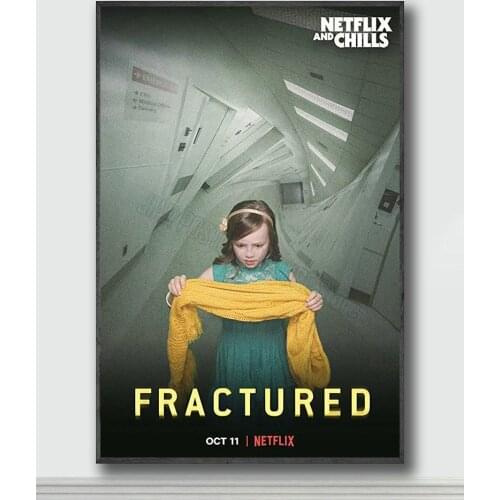 NJ285 Fractured Movie 2 Silk Posters and Prints wall art Art Poster Home Decor