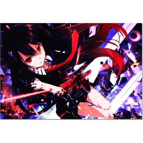 New Arrival Custom Akame ga Kill! Poster Home Decoration Fashion Silk Fabric Wall Poster 27X40cm30X45cm