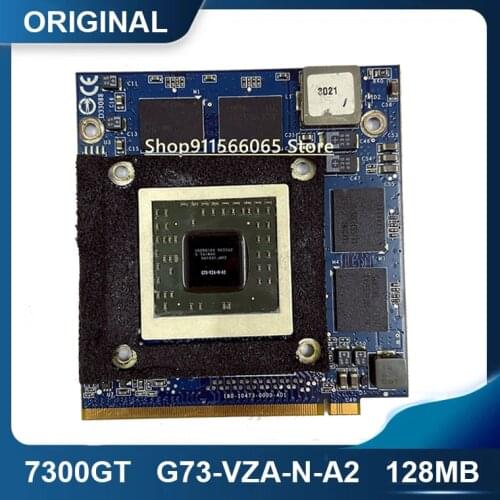 Original 7300GT G73-VZA-N-A2 128MB 180-10473-0000-A01 Graphics Video VGA Card for Apple iMac A1200 24" Fast Shipping