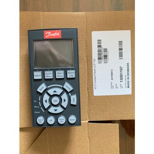 Original Danfoss inverter FC301 FC302 series operation panel LCP102 Item No. 130B1107