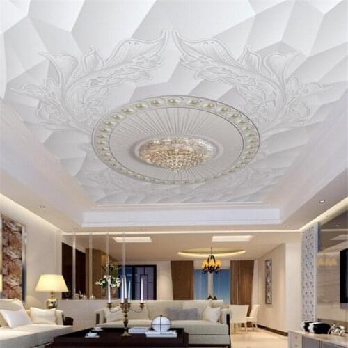 Custom wallpaper 3d mural European pattern High quality living room restaurant Hotel Ceiling papel de parede 3d wallpaper behang