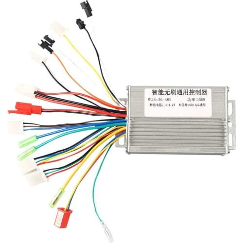 DC 36V/48V 350W Brushless DC Motor Regulator Speed Controller For Electric Bicycle E-bike Scooter