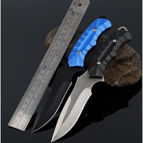 Tactical Knife 5Cr15Mov Blade Hunting Fixed Blade Knife Camping Knives Survival EDC Tools Straight Knives Outdoor Knife + Sheath