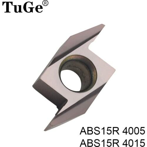 TuGe ABS15R 4005 cutting tool Carbide Insert ABS15R 4015 CNC lathe internal blade inserts for Stainless steel metal machining