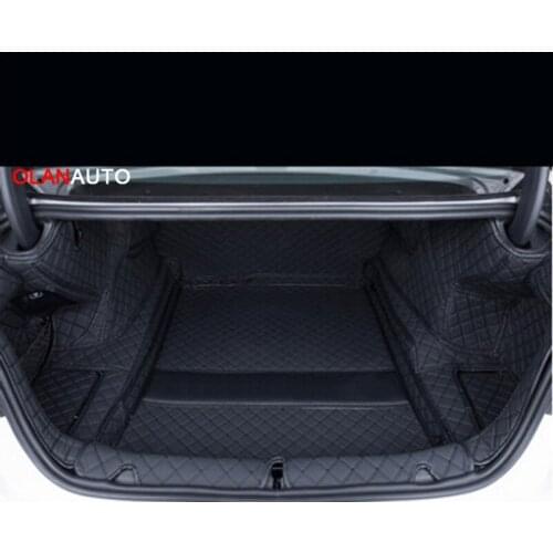 Waterproof Leather trunk mat for 20 BMW 2019 five series 525li 530LI fully surrounded trunk pad car tail pad pad modification