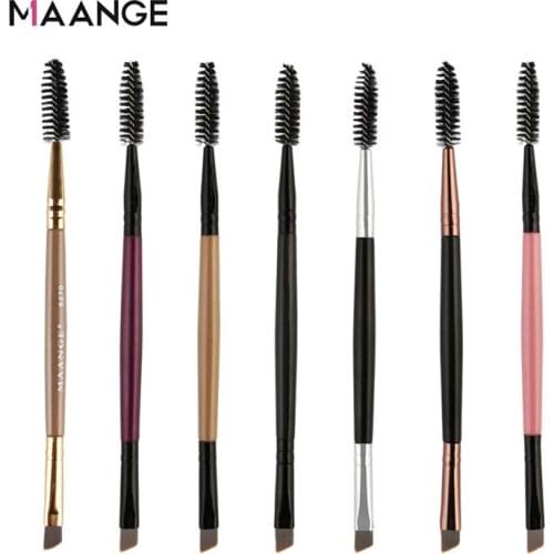 1 Pcs Eyelash Eyebrow Brush Double Head Brush Eyelash Eyebrow Cosmetics Beauty Tools Makeup Brush Eyebrow Brushes Accessories