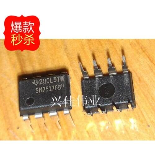 10PCS New SN75176 SN75176BP DIP8 Bus Transceiver Interface IC