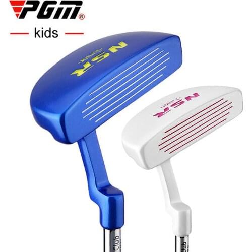2021 Childrens Beginner Golf Equipment Pgm Golf Club Ultralight Steel Shaft Rubber Grip Right Hand Childrens Putter