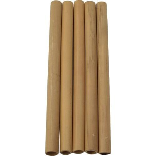 5PCS/lot Pearls Bubble Tea Milk eco-friendly Biodegradable Straw Organic Bamboo Drinking Straws Reusable bamboo Straws