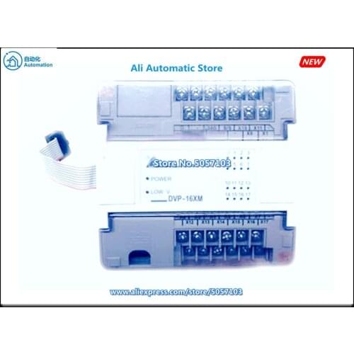DVP16XM11N 16 Point Expansion Machine 16DI DC Power Supply New