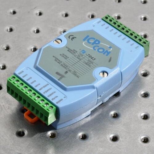 ICPCON i-7043 16-ch Non-isolated DO (Sink, NPN, 10~30 VDC) Module