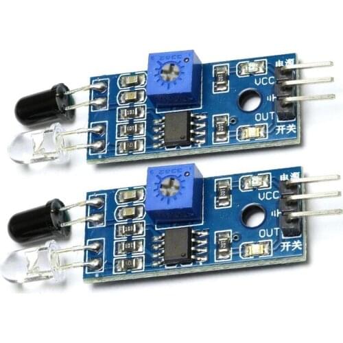 Infrared IR 5 Obstacle PCS/LOT Avoidance Sensor Module For Arduino Raspberry Pi Smart Car Robot 3.3v-5v