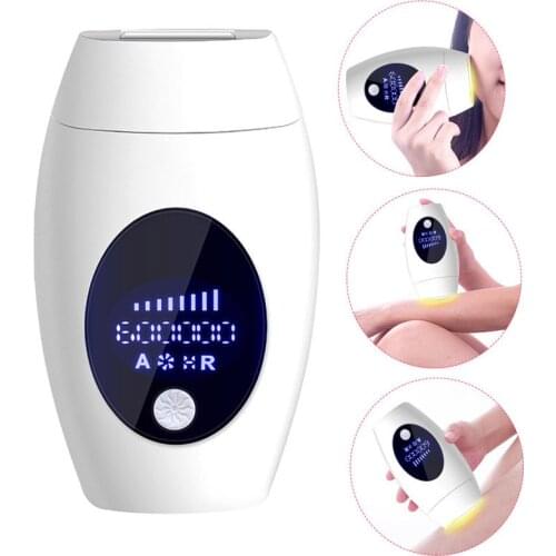 600000 Pulsed LCD Display IPL Laser Hair Removal Device Permanent Hair Removal IPL Laser Epilator Armpit Hair Removal machine