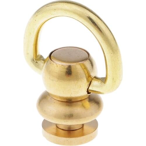 Round Head D Bolt Point Screw Back Leather Handbag Belt Chicago