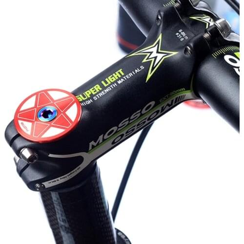 Titanium Alloy Bicycle Headset Cap Fixing Bolts M6x30/35/40/50mm MTB Road Bike Stem Screw 448D