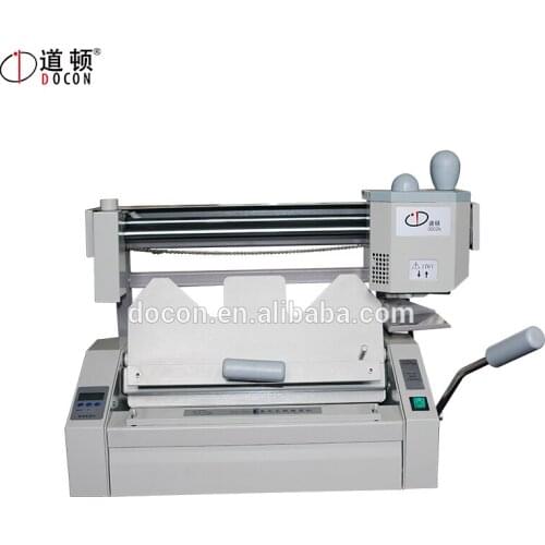 The best selling desktop office Coil spiral binding machine A3