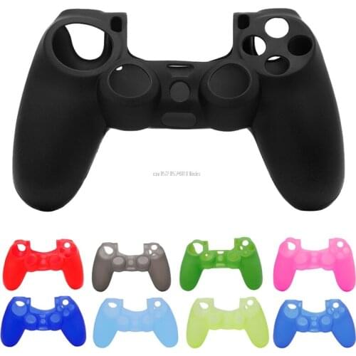 New 1Pc Soft Silicone Protection Case Skin Cover for Sony PS4 Controller Grip Handle