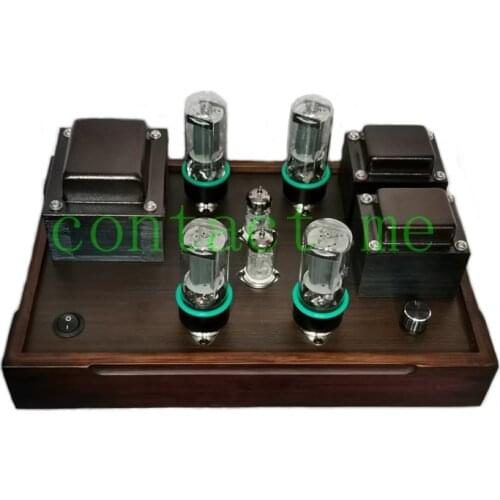 6n3c 6L6 push-pull tube amplifier, refer to American dynaco circuit, hand-built scaffolding, Class A fever audio.2 channels