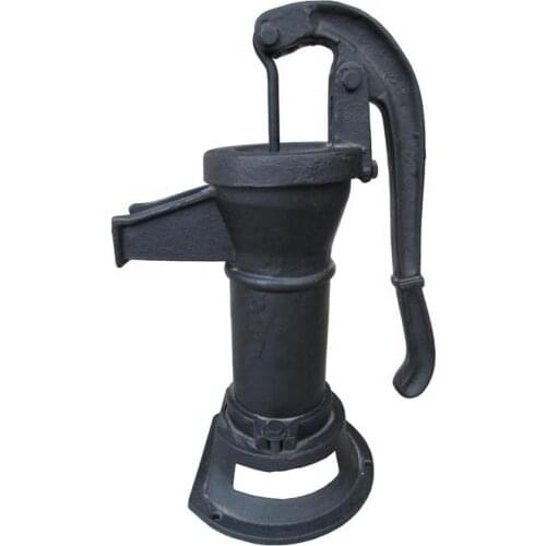 New Arrival 2021 Gartenpumpe Cast Iron Hand Rotary Pump Rotary Barrel Pump Well Hand Pump For Garden Irrigation