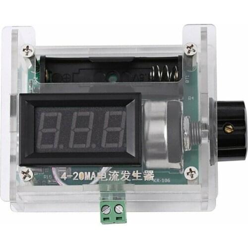 DC 5-28V 4-20mA Handheld generator Digital display signal generator module board Finished with shell