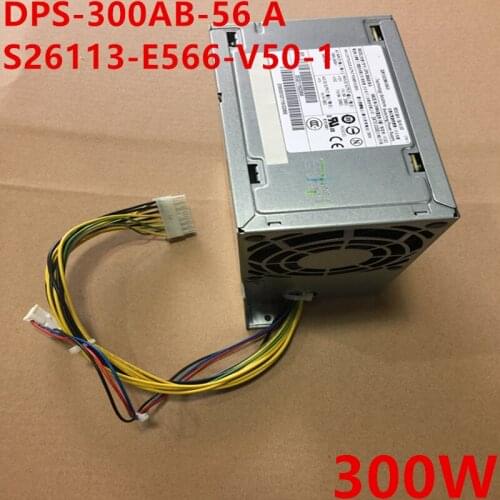 New Original PSU For Fujitsu Siemens W510 W520 300W Power Supply DPS-300AB-56 A S26113-E566-V50-1