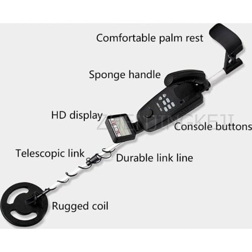 Underground Gold Detector Intelligent Metal Detector Treasure Hunt Archeology Gold Ancient Coin Detection Tools Instrumentation