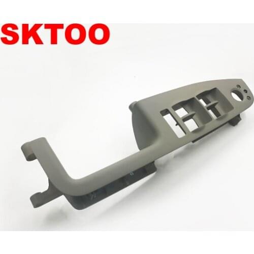 SKTOO Car Window Front Door Switch Panel Cover Trim Stickers for Audi A4 B6 B7 2002-2007 Car Covers Detector 8E1 867 171 B E82