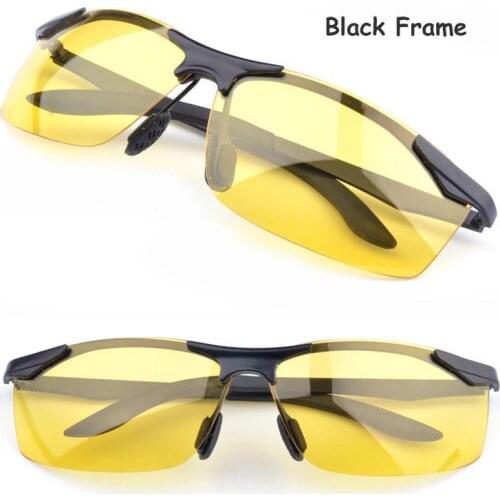 2014 Drivers Tac Enhanced 100% Yellow Night Polarized Color Polaroid Polarised Golf Fishing Uv 400 Men Women Sunglasses