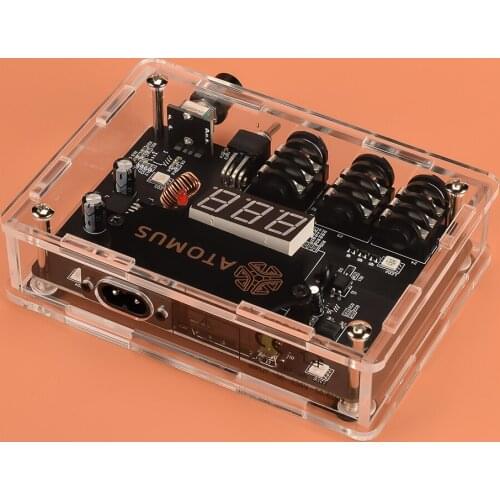 Tattoo Power Supply Voltage Transformer Transparent Color US Plug for Tattoo Machines Kits Rotary Tattoo Gun Power Supply